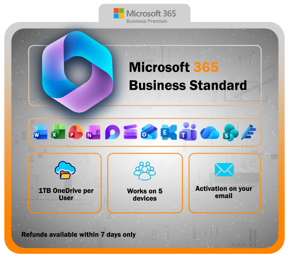 Microsoft 365 Business Standard - GLOBAL Subscription