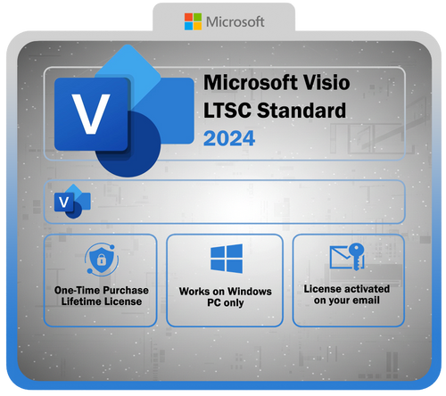 Microsoft Visio LTSC Standard 2024 - GLOBAL Key
