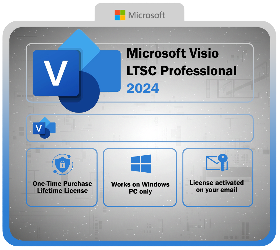 Microsoft Visio LTSC Professional 2024 - GLOBAL Key