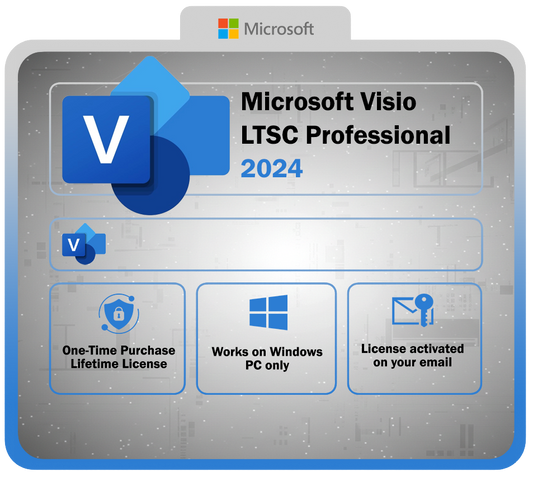 Microsoft Visio LTSC Professional 2024 - GLOBAL Key